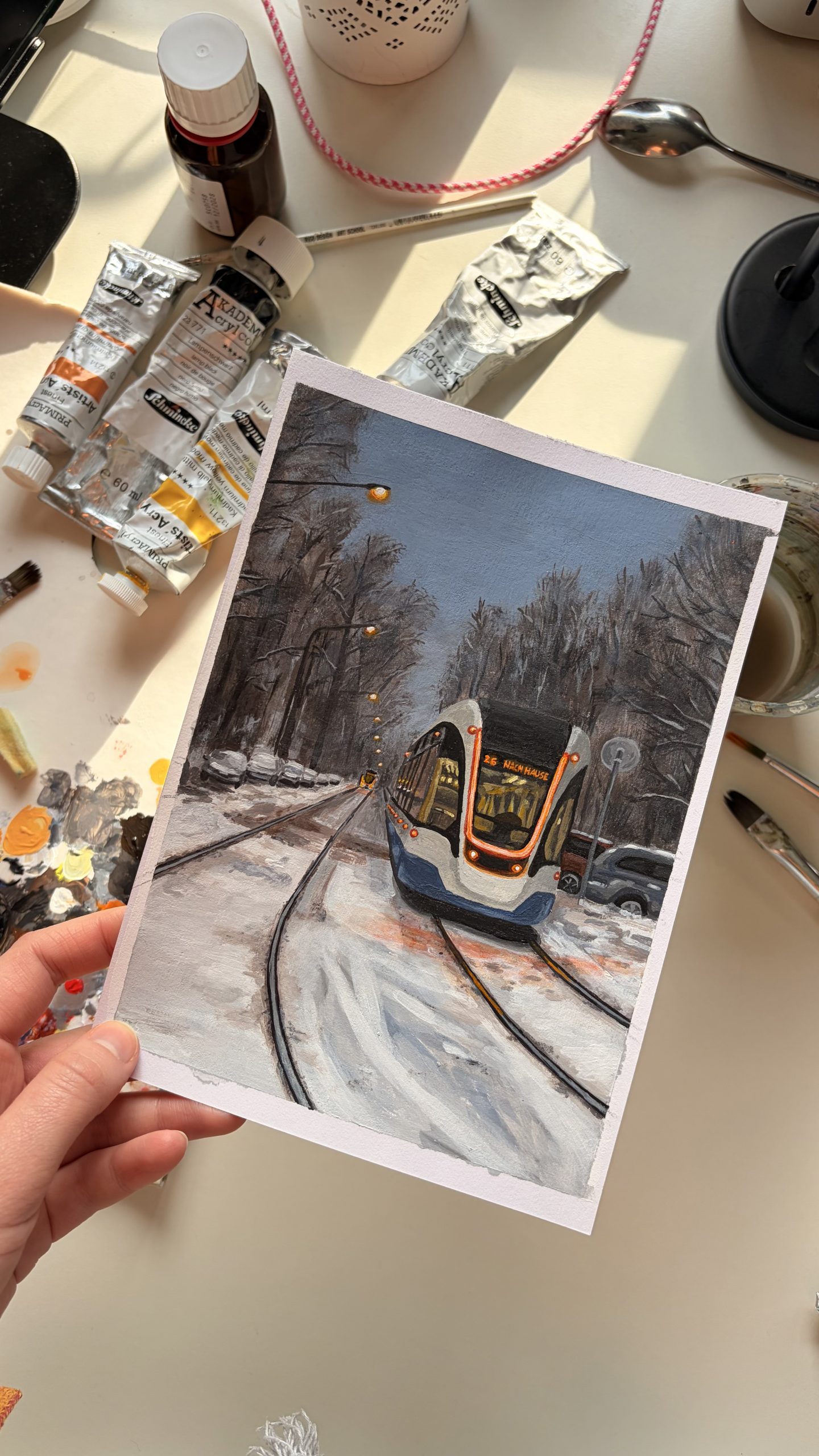 Nach Hause Kunstdruck – Bild 3