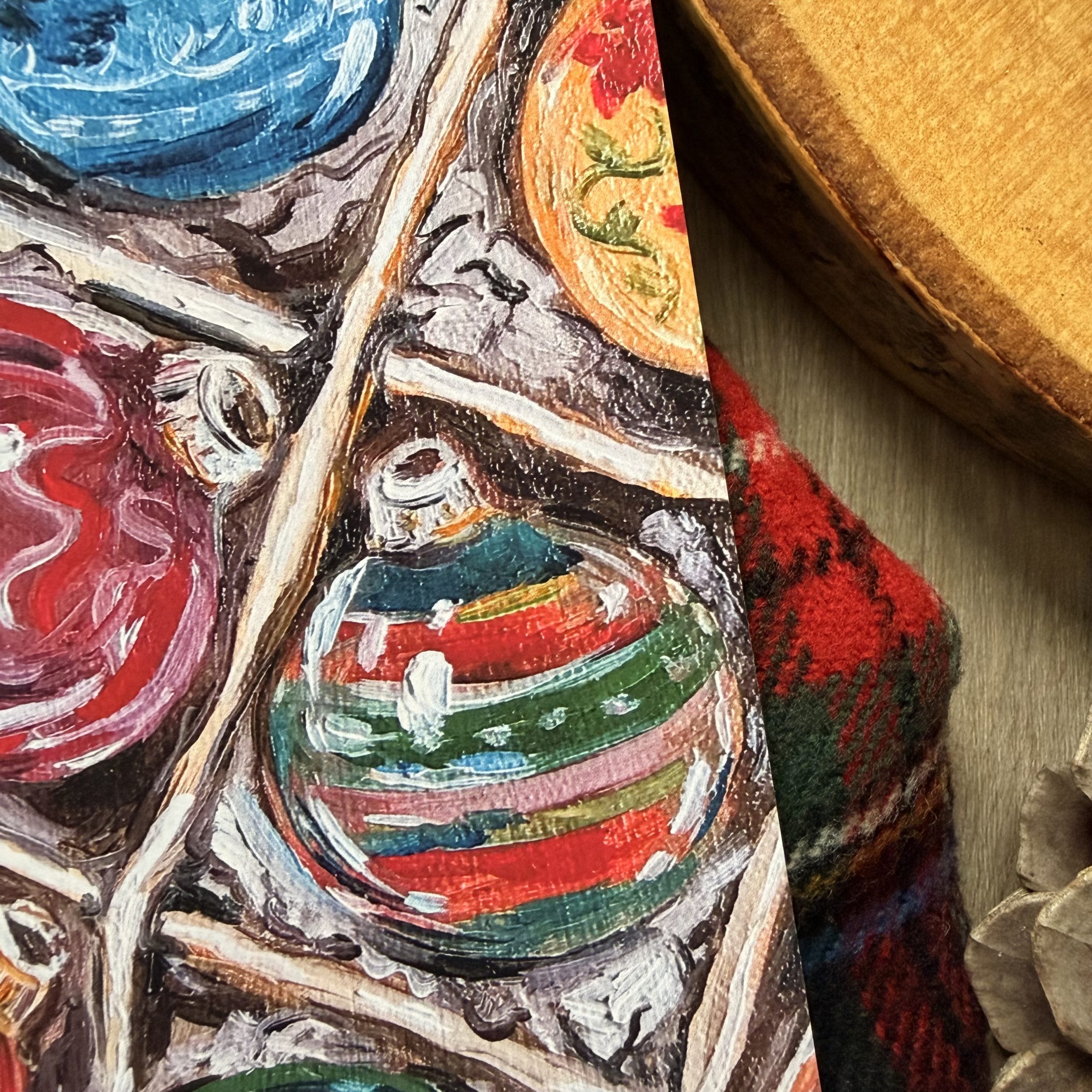 Weihnachtspfoten Kunstdruck – Bild 4