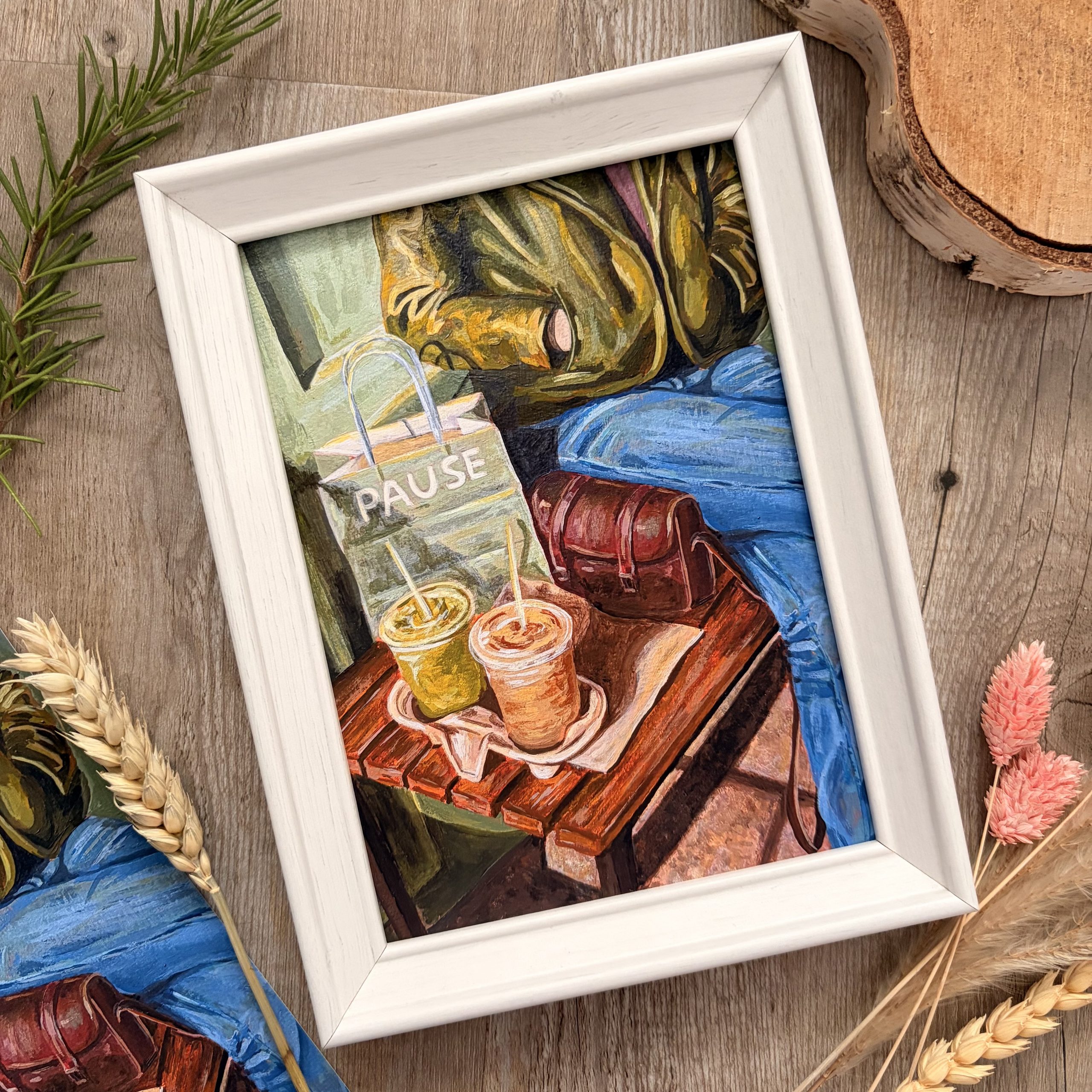 April Brief Kunstdruck – Bild 2