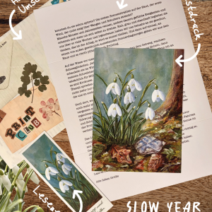 Ein Beispielbild für alles, was sich im Print Club Brief befindet: Kunstdruck, Brief, Lesezeichen, Umschlag