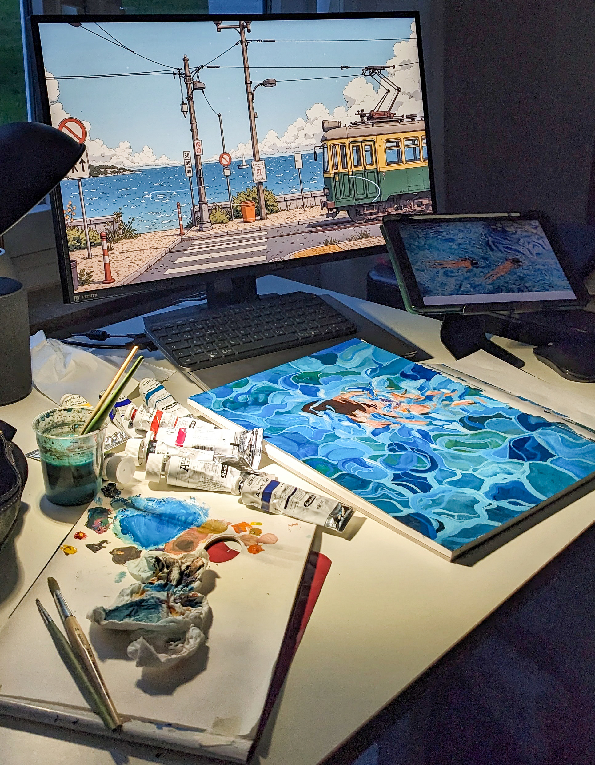 Treibenlassen Kunstdruck – Bild 7